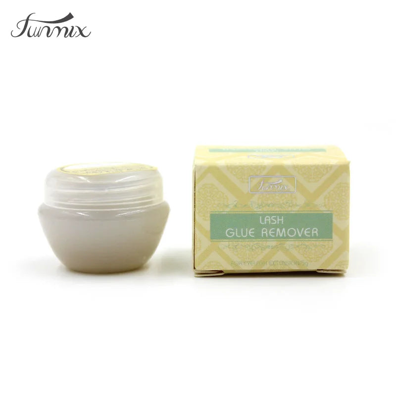 10pcs  Fase Eyelash Glue Remover Eyelash Extensions Tool Cream 5g Fragrancy Smell Glue Remover