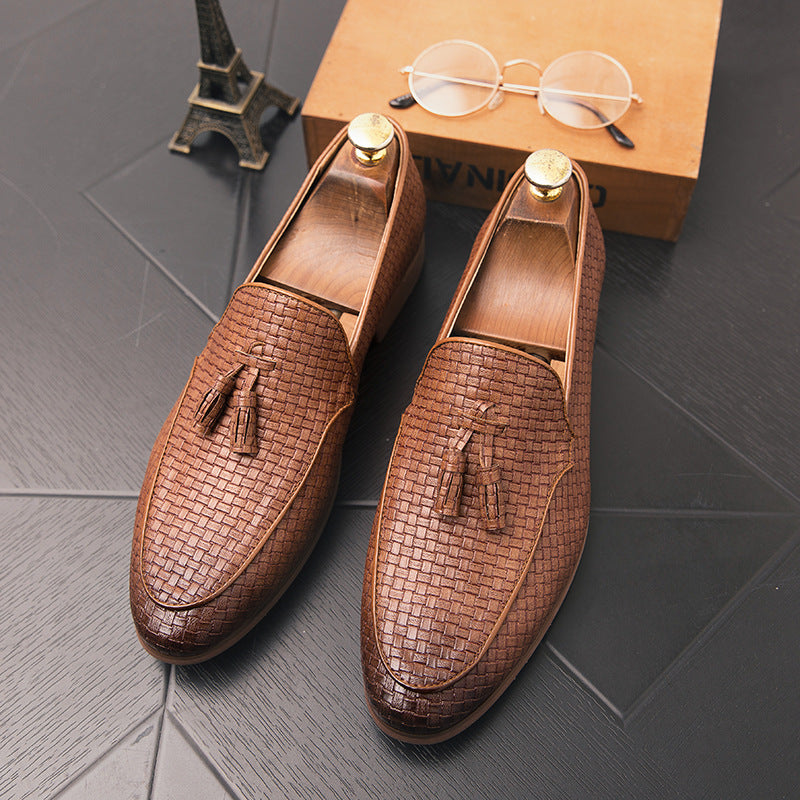 Fashion Handmade Italian Wedding Shoes for Men Formal Dress Loafers Shoes Wholesale