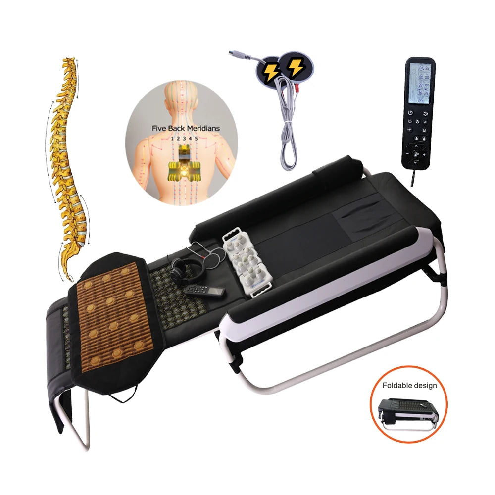 New Arrives Korea Jade Master V3 Camillas De Masaje Electrica Salon Furniture Spa Infrared Massage Bed Table Massage Device