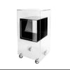 Customization Modern Plastic+Metal 4 Castor Trolley Rack for Living & Dining Room Hospital Hotel Use