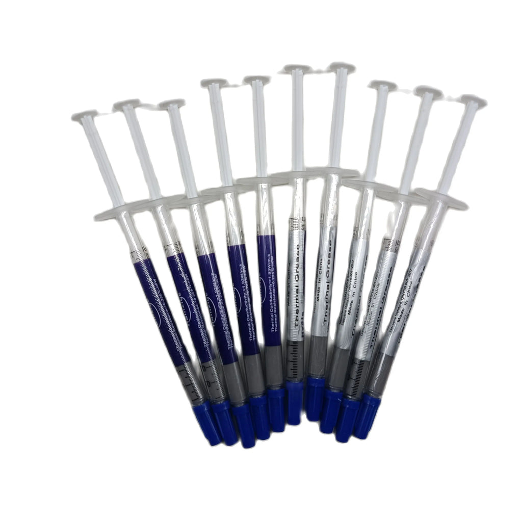 50pcs/lot Popular Grey Color Thermal Grease Silicone Processor Cooling Paste Thermal Paste 1g