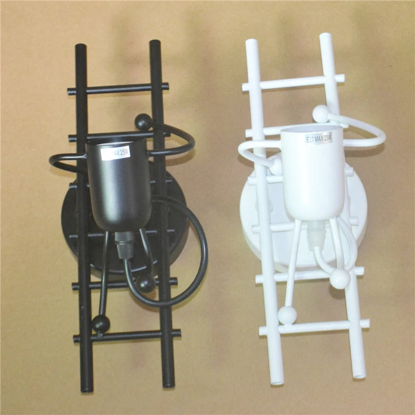 Nordic Climbing Stairs Wall Lights Living Room Home Decoration Bedroom Lamp aisle Corridor Children's Room Bedside Wall Lamps