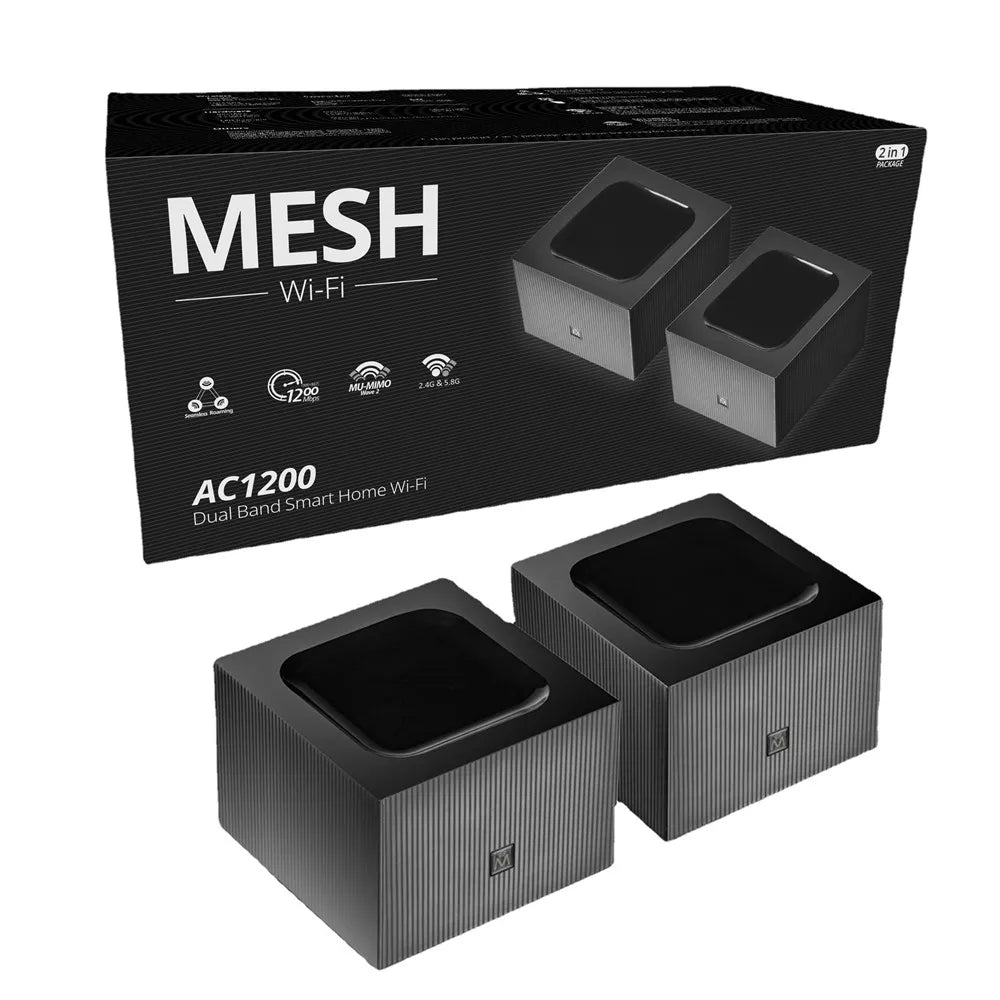 OEM 1200M Dual Band 2.4GHz 5.8GHz WiFi Mesh Router WiFi 5 AC1200 Smart Home Mesh Wireless Router 1200Mbps for Home