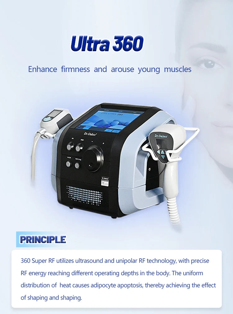 Portable 360 Aesthetic Sculpting Machine Fat Loss Body Slimming Face Tightening Shaping Device