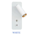 Indoor LED Wall Lamp 7W with USB Charge Wall Lamp Bedroom Living Room Nordic Modern Wall Light Aisle with Switch Wall Sconce