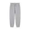 Men's 300gsm Cotton Retro Casual Sweatpants Loose Sports Pants Elastic Waist for Running Jogger Trousers