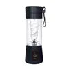 150W 380ml Electric USB Rechargeable Home Blender 6-Blade Portable Juicer with Cup Multifunctional 6S Plastic Mixer OEM
