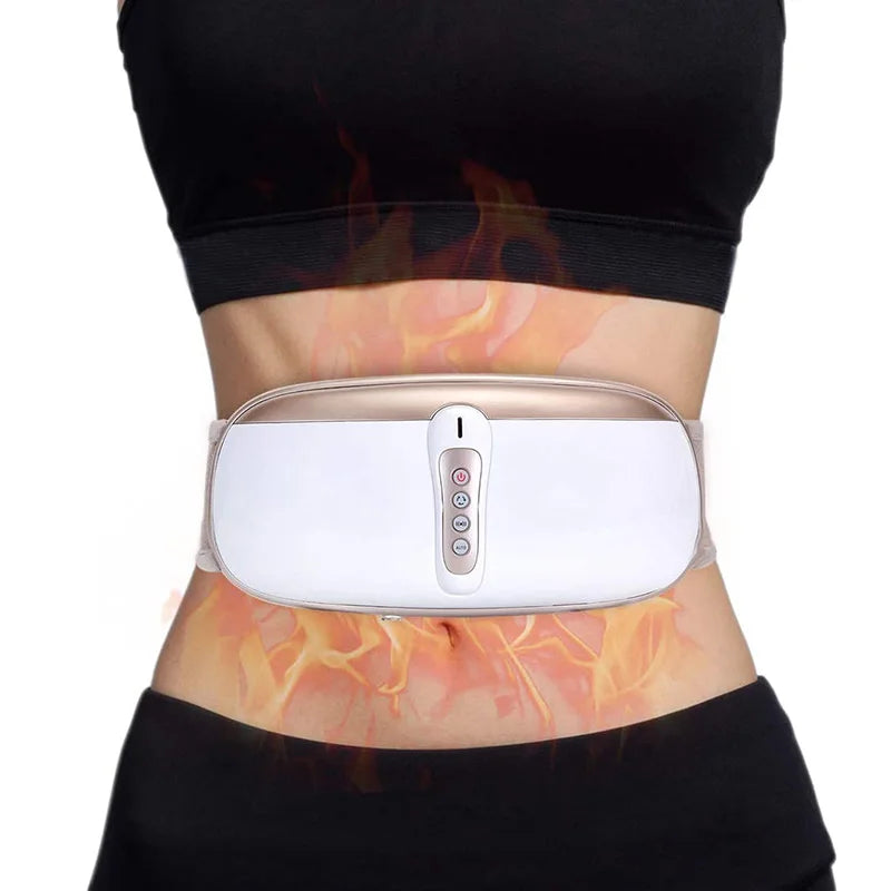 Slimming Belt Weight Loss Machine for Women Vibration Abdomen Massager Belly Fat Burner 4 Massage Modes Promote Digestion