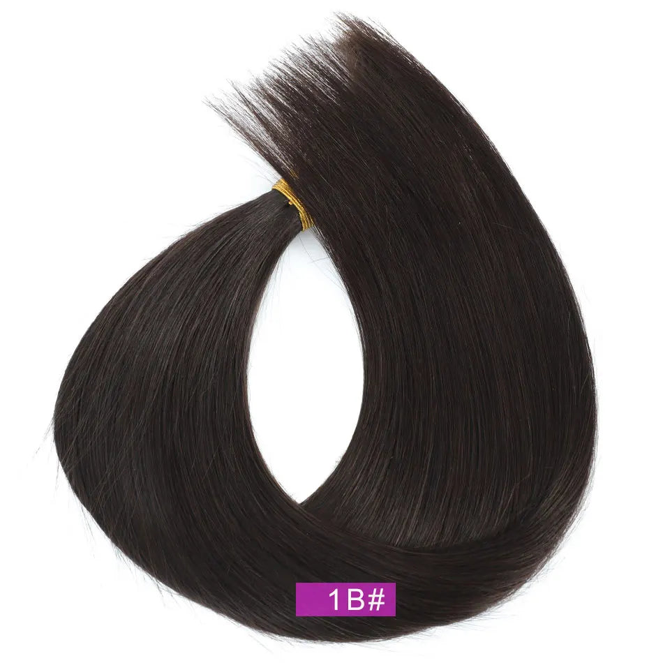 Factory Supply U Tip Hair Extensions 100% Natural Virgin Raw Hairs Customized Color U Tip Human Hair Extensions