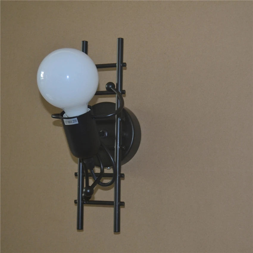 Nordic Climbing Stairs Wall Lights Living Room Home Decoration Bedroom Lamp aisle Corridor Children's Room Bedside Wall Lamps