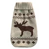Christmas Reindeer Designer Pet Clothes Cute Cartoon Knitted Wool Jumper Sweater for Small/Large Dogs Cats Winter Cotton Fur PU