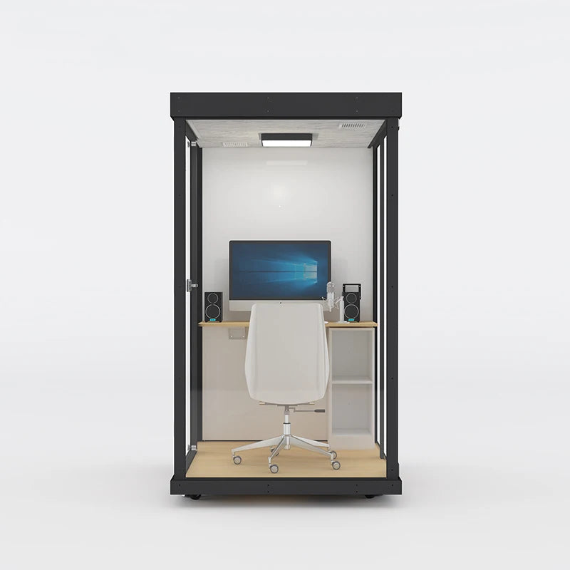Booth Soundproof Booths Acoustic Office Phone Booth Portable Vocal Pod Recording Sound Barriers