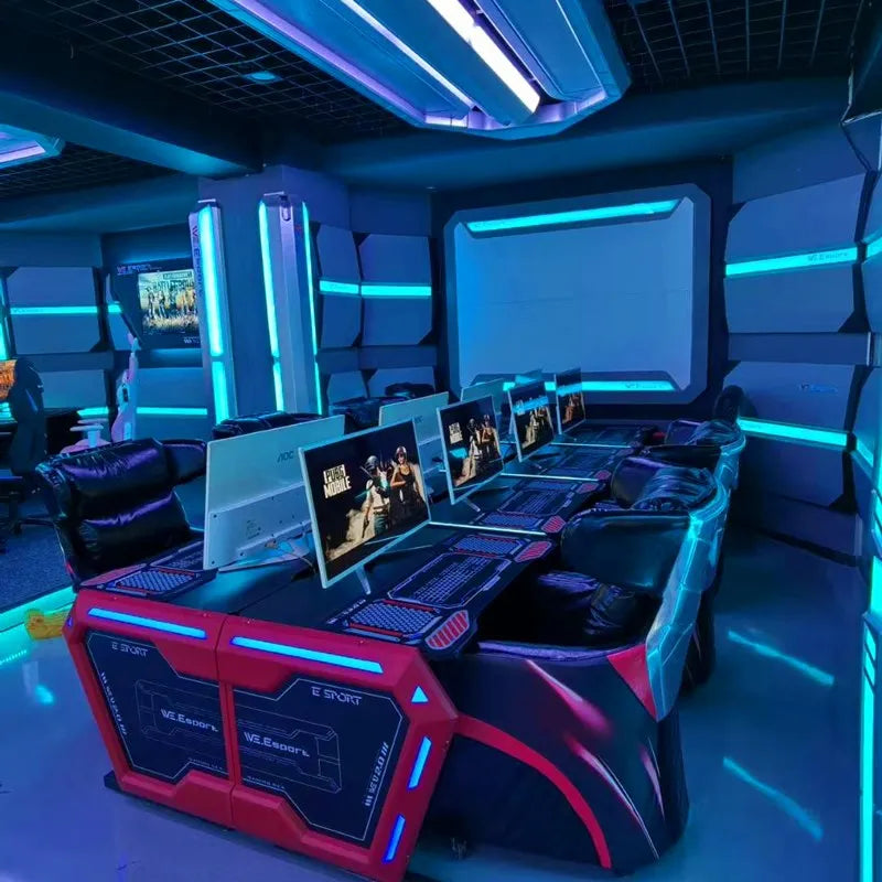 WE High Quality Gamer PC Table E-sport Stadium Gamer Station for E-sports Table Desk