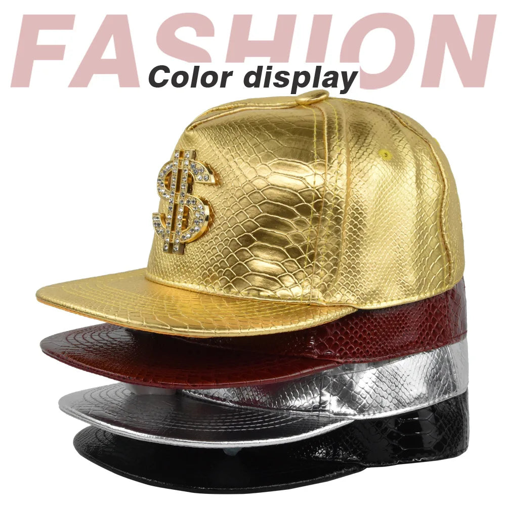 Hip-hop cap The cross Jesus metal label Fashion Break dancing Street dance Flat brim hat cap Hip Hop Fitted Cap Youth tide cap