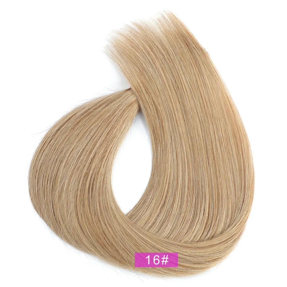 Factory Supply U Tip Hair Extensions 100% Natural Virgin Raw Hairs Customized Color U Tip Human Hair Extensions