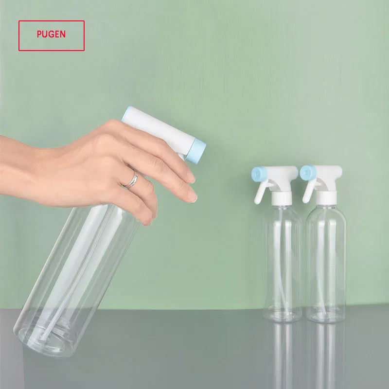 Stock 500ml PE for Shoulder Air Freshener Perfume Packaging Pump Sprayer Customized Logo