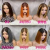 Wholesale 100% Vietnamese Dark Root Straight Short Bob Raw Virgin Human 2*6 Lace Vendors Kim Bob Closure Wigs for Black Women