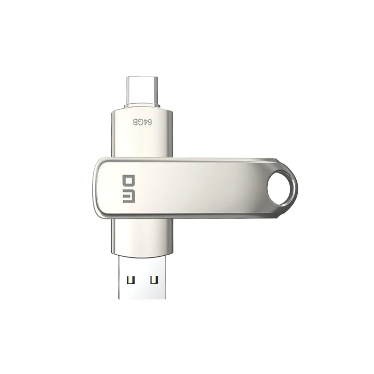 OTG USB 3.2 Type C Pen Drive Stick Memory 32GB/64GB/128GB Custom Swivel USB Flash Drives for Smart Devices
