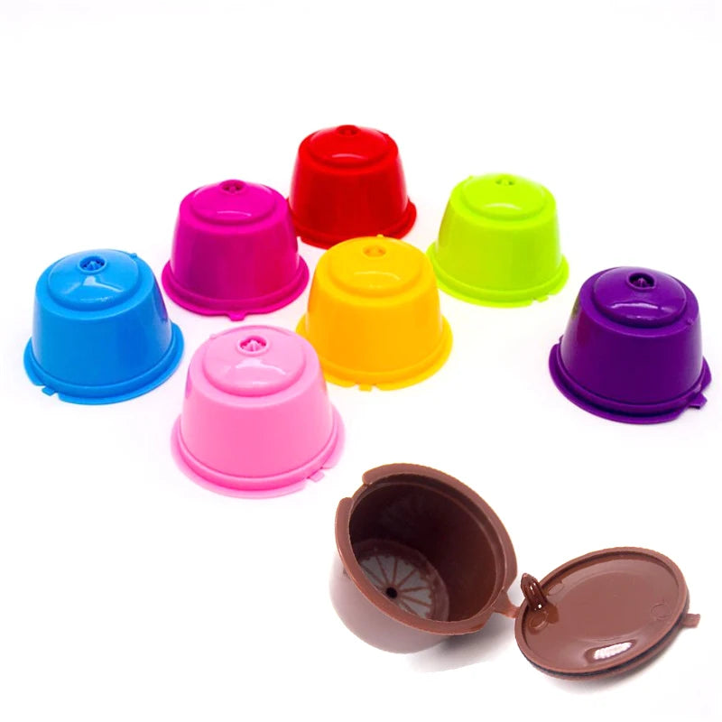 New Plastic Reusable Refillable Coffee Filter Capsule Cup for Dolce Gusto Machines Cafe Kitchen Gadgets Coffee Machine Filter