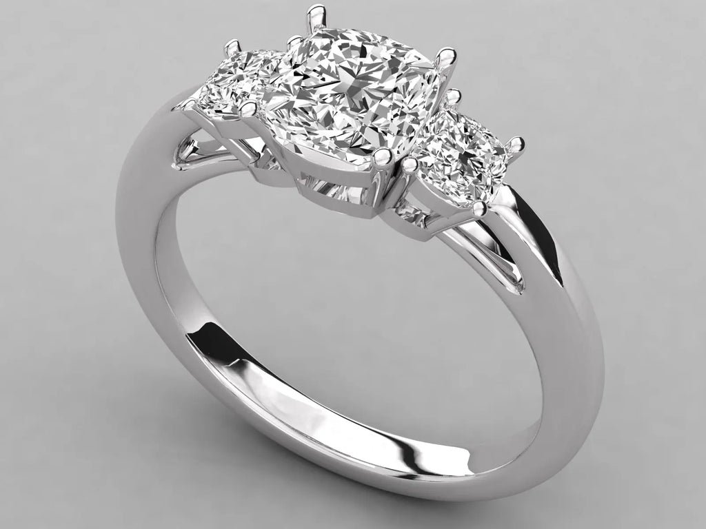 Buy KRISHNAM JEWELS Third Party Certified Natural High Quality Solitaire Diamond Ring Trendy Design Women Wedding Anniversary
