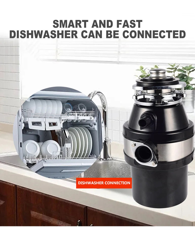 Garbage disposer kitchen sewer Chopper Food Waste Disposer Food Garbage Processor Household Shredder Domestic Waste Disposer