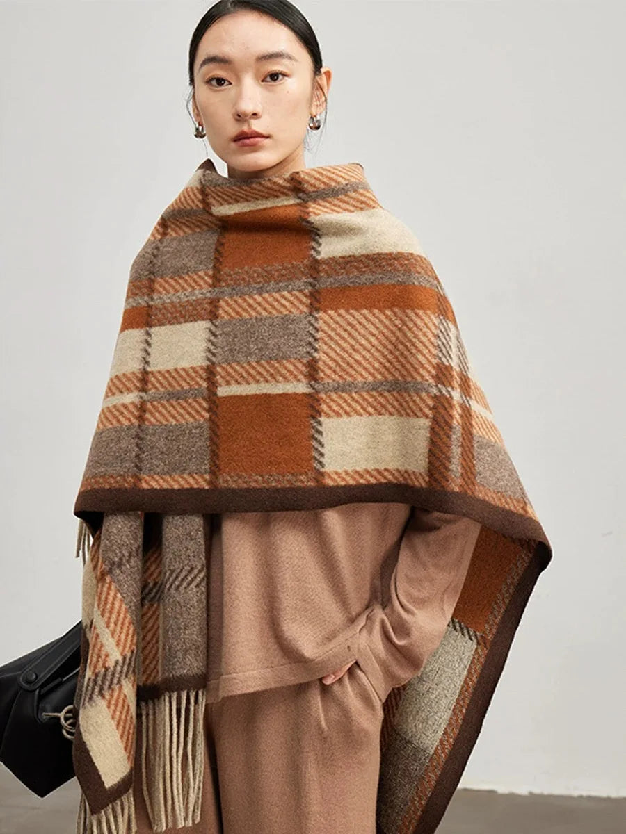2026 New Women's  Shawl Wraps Soft Open Front Poncho Sweater for Spring Fall Winter  Wrap Around Sweaters  Teens Winter Sweater
