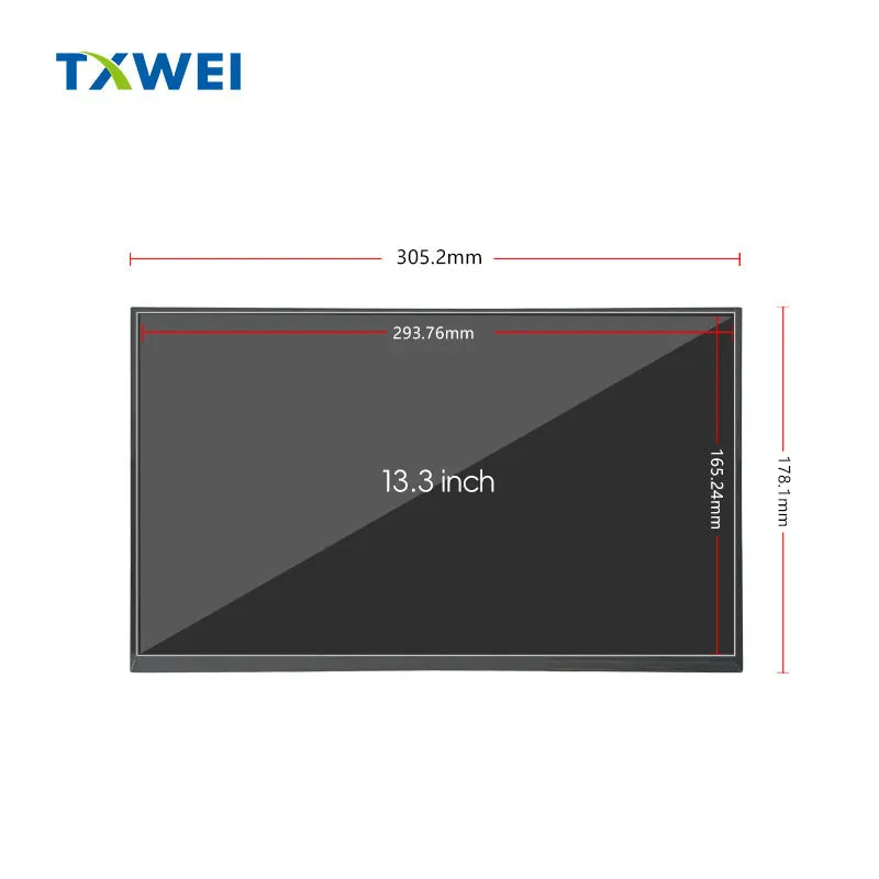 13.3 Inch High Brightness LCD Display Module with EDP Interface