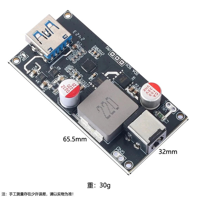 PD3.1 High-Power 140W Intelligent Fast Charging Module Full Protocol Desktop Charger Fast Charging Electronic Modules Kits