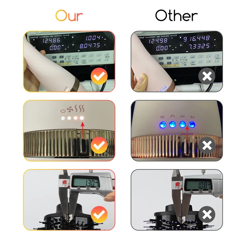 Cheap Price Manufacturer Multi Electric Brushes Professional Hot Air Combs Hair Dryer Brushes Straightener Comb Brush