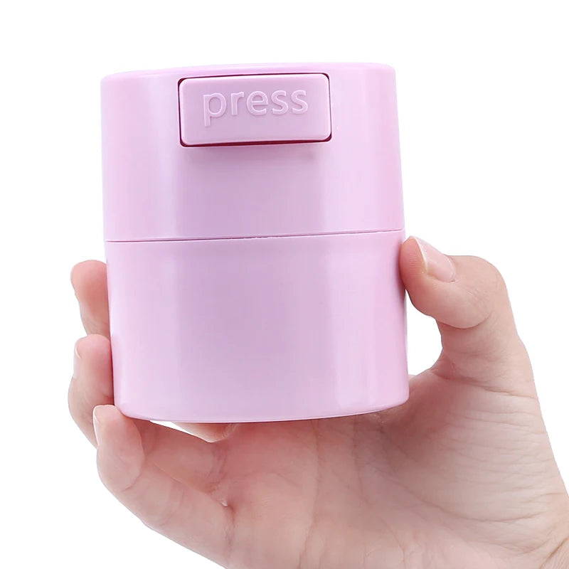 Eyelash Glue Storage Tank Container 3Color Adhesive Stand Sealed Jar Activated Carbon Storage Grafting False Lashes Beauty Tools