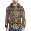 Men's Hoodies Custom Blue Polynesian Pohnpei Tribal Designer Sweater Boy Casual Oversized Hoodies Sweater