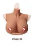 Artificial Silicone Female Nipple Costume I Cup Boobs Form Sissy Shemale Silicone Fake Breasts Shapewear