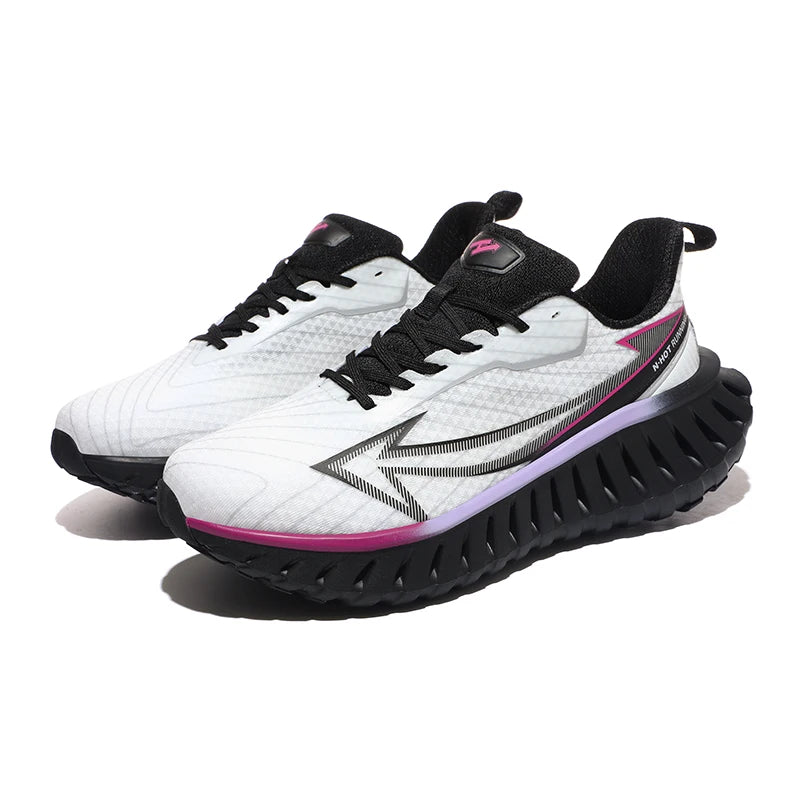 Factory Anti-Skid Adult Carbon Plate Running Shoes New Style Design Anti Slip Leisure Trail Running Men Sport Outdoor Sneaker