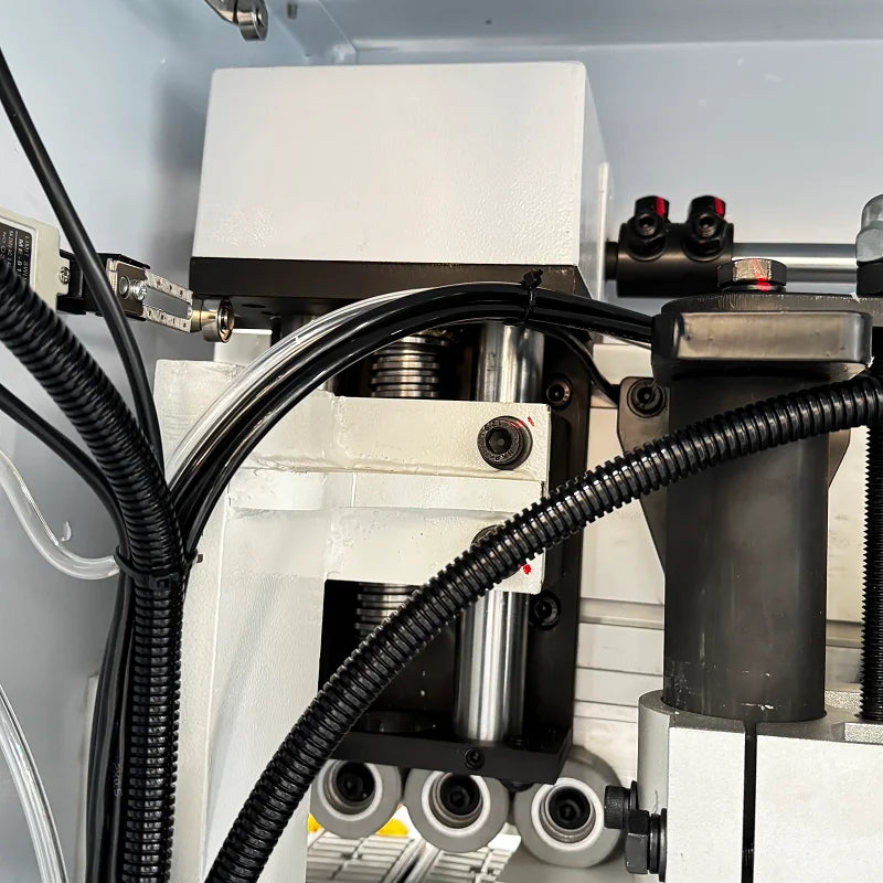 MingD MD-EM1 Fully Automatic Mini Edge Banding Machine for MDF Production Woodworking Features Gluing Cleaning Buffing Used