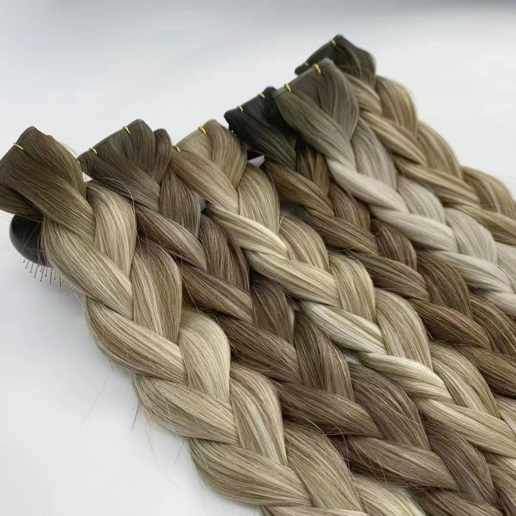 Ruili New Arrival High Quality Virgin for Cuticle Aligned Silky Straight Wave 100% Raw Russian Remy Hair Extension