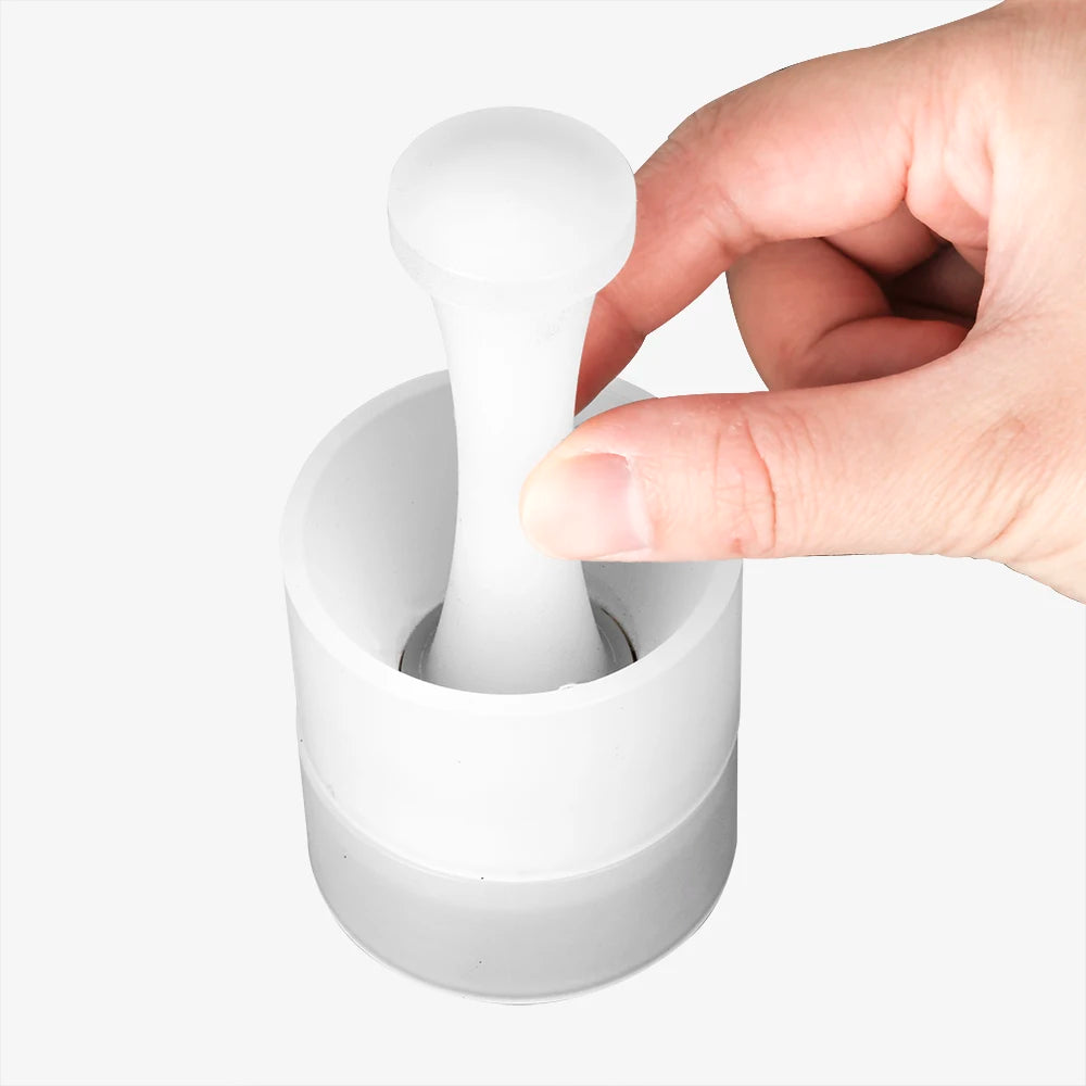 Icafilar Reusable Coffee Capsule Pod for Nespresso Stainless Steel Espresso Crema Coffee Filter Aluminum Foils Lid Tamper Dosing