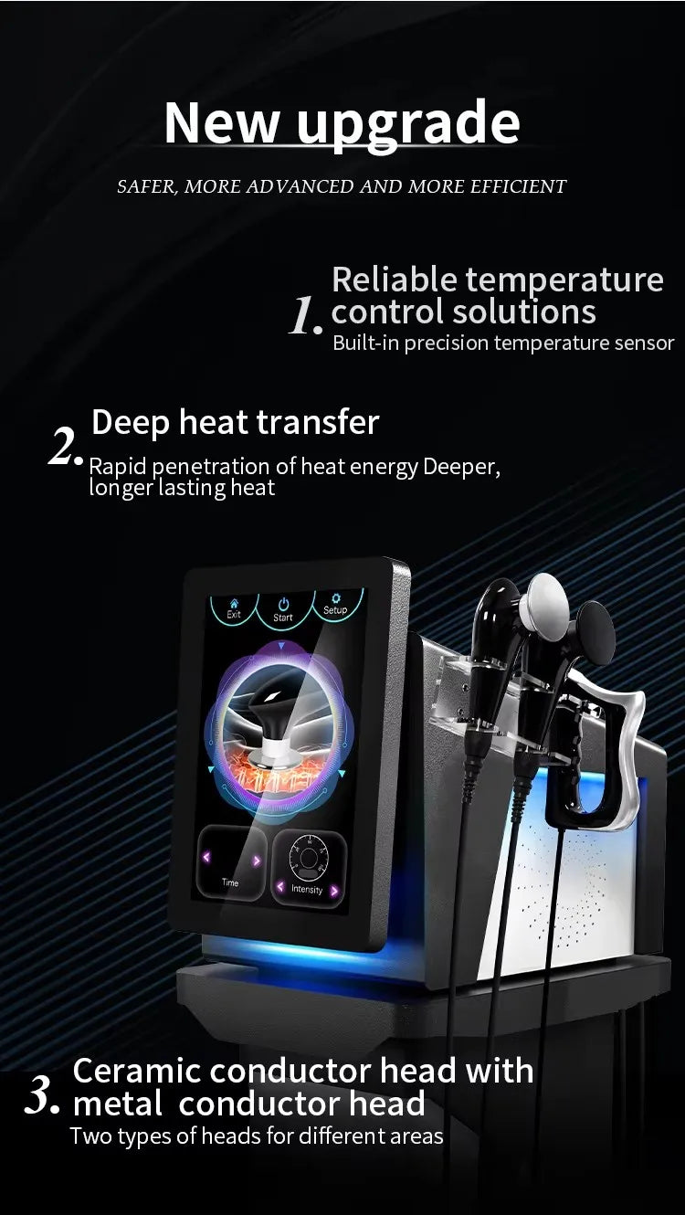 Tecar Therapy Indiba 448Khz Monopolar RF CET Face Lifting RET Body Contouring 448K Reduction Diathermy RF Machine