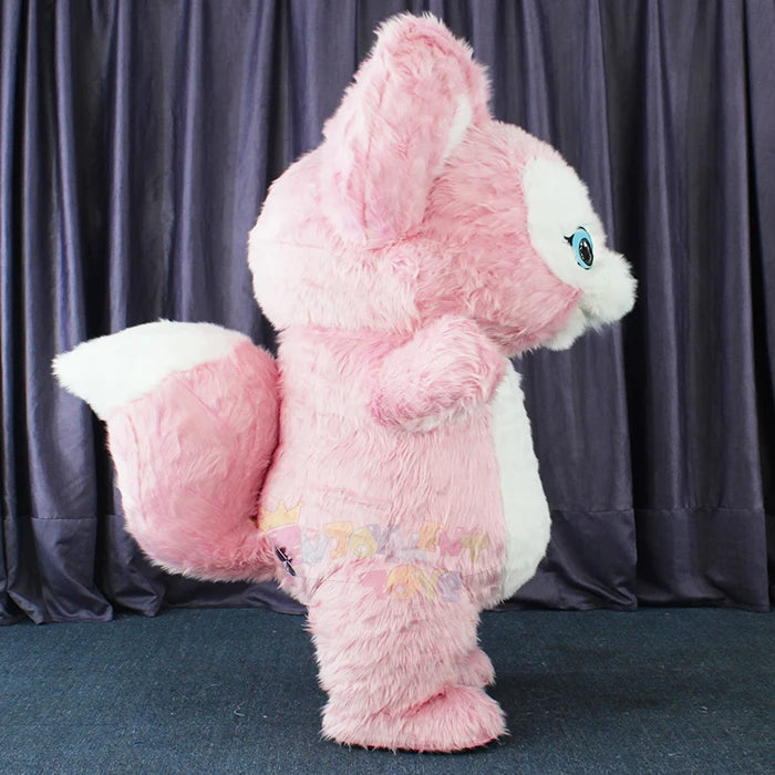 Enjoyment CE fox Lingna Belle Inflatable Mascot Costume Halloween Christmas Party  Costume Animal Mascot for Adult Home Decor