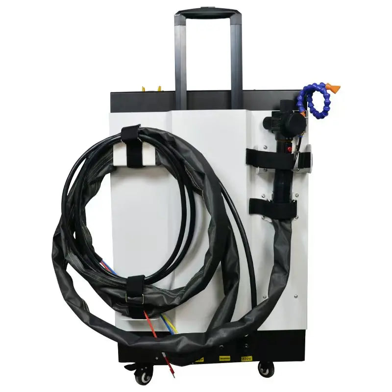 100W 200W 300W JPT MOPA Mini Portable Trolley Case Handheld Fiber Laser Cleaning Machine Lazer Rust Remover for Rust Removal
