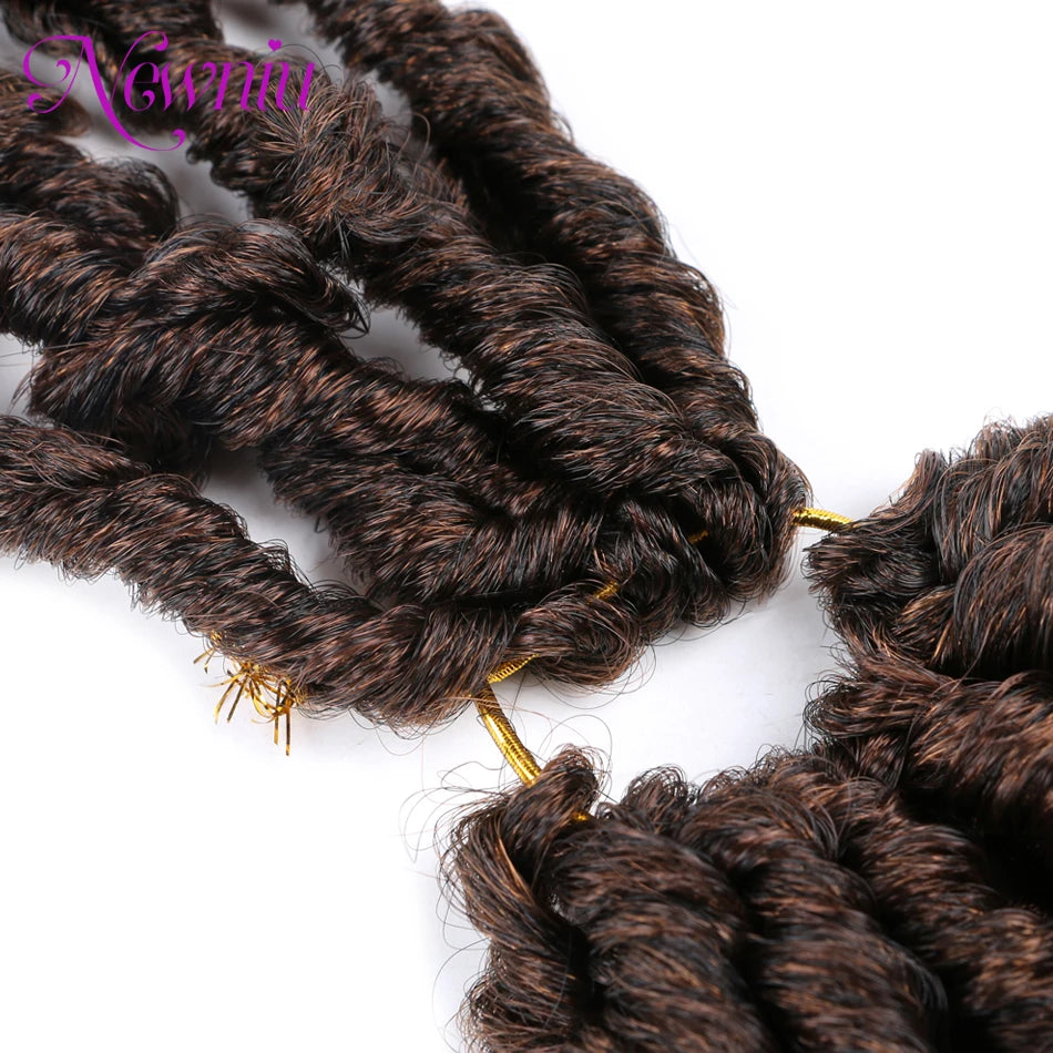 Butterfly Locs Crochet Braids Hair Synthetic Dreadlocks meche Faux Locs Crochet Hair Extensions for women braiding hair