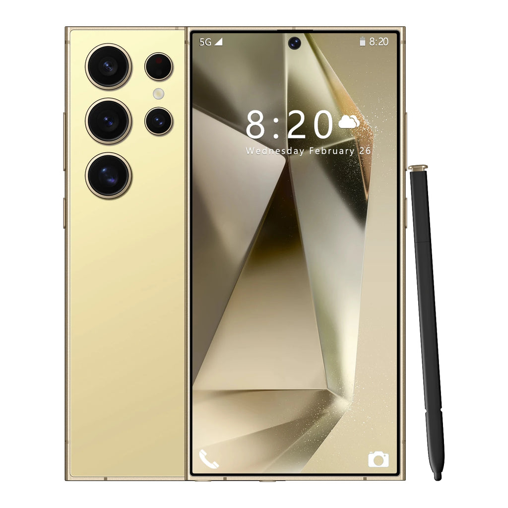 2022 New Big Screen 6.7inch S24 Ultra 16GB+1TB Mobile Phones 5G Smartphone Gaming 5G Phones Android 13.0