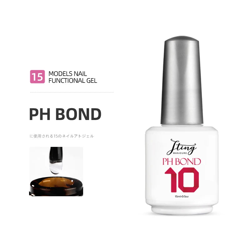 JTING Professional Nail Supplier Latest Hot Sale PH BOND Base Coat Uv Gel Nail Polish OEM Custom Private Label Available