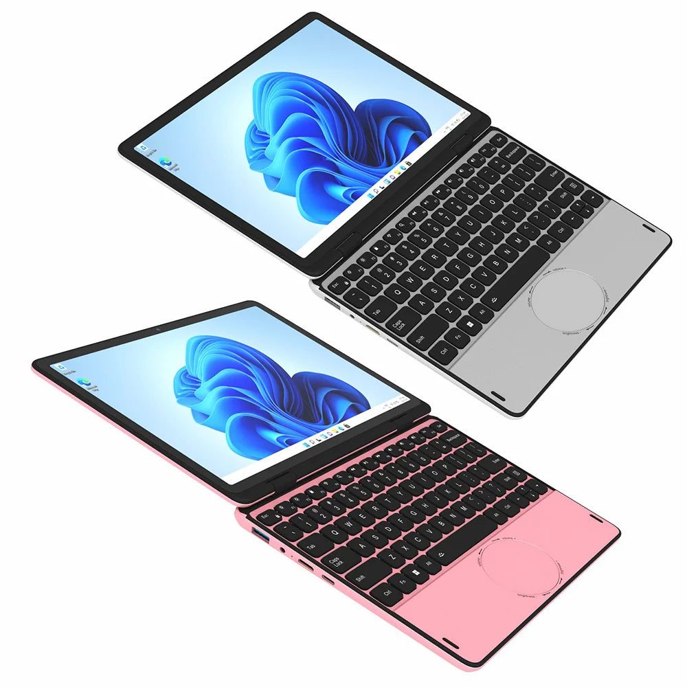 Factory Wholesale 11 Inch N100 Quad Core Touch Screen Notebook Rotating 360 Yoga Ultrabook for Home Education Business Laptops