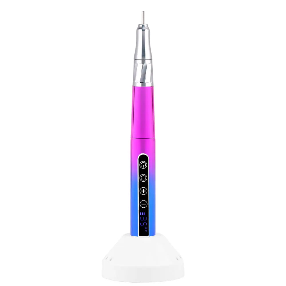 85W Plastic Rechargeable Portable Nail Drill Machine Efile Nail Polisher Brushless Nail Art Tool for Beauty Salon Use