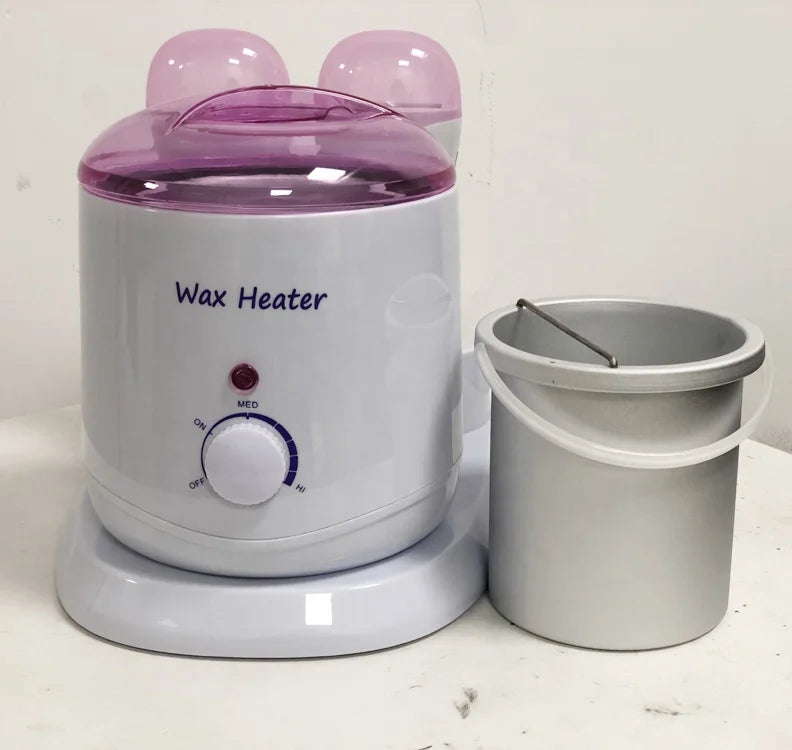 NAIL ART Body Hair Removal Warmer Machine 800ml+100ml*2 Wax Heater Professional for Spa Electric Wax Melt Warmer