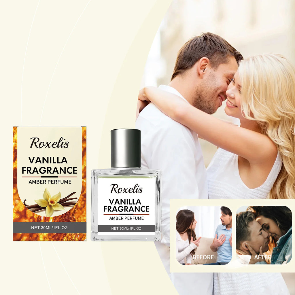 30ml Amber Vanilla Perfume USA Warehouse Long Lasting OEM Custom Logo