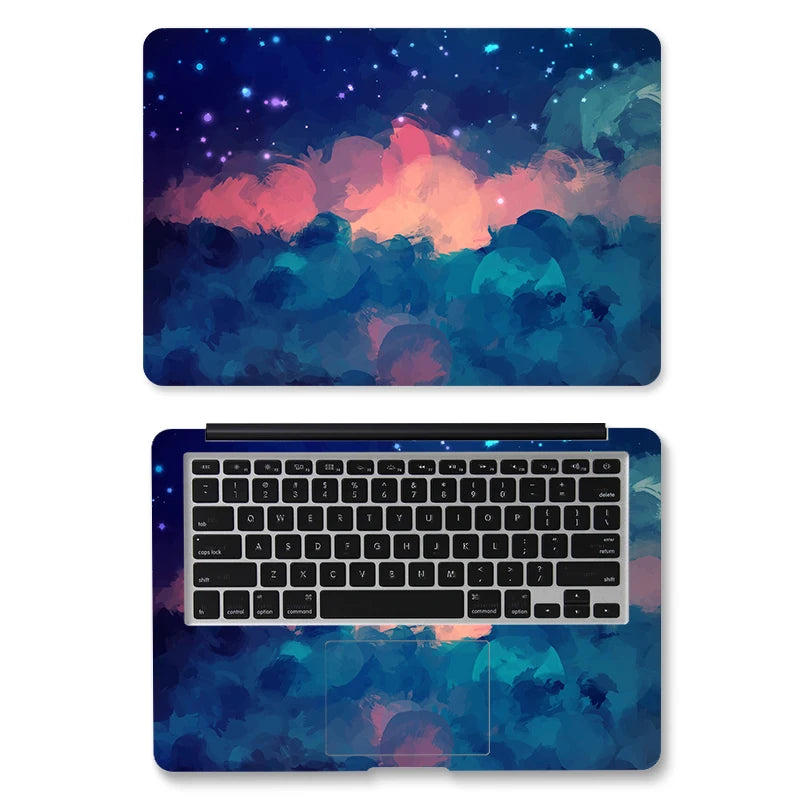DIY Left Right Brain Laptop Skin Laptop Sticker 12/13/14/15/17 inch Laptop for Air/Pro 13 Dell Lenovo HP Laptop Skin Decorat