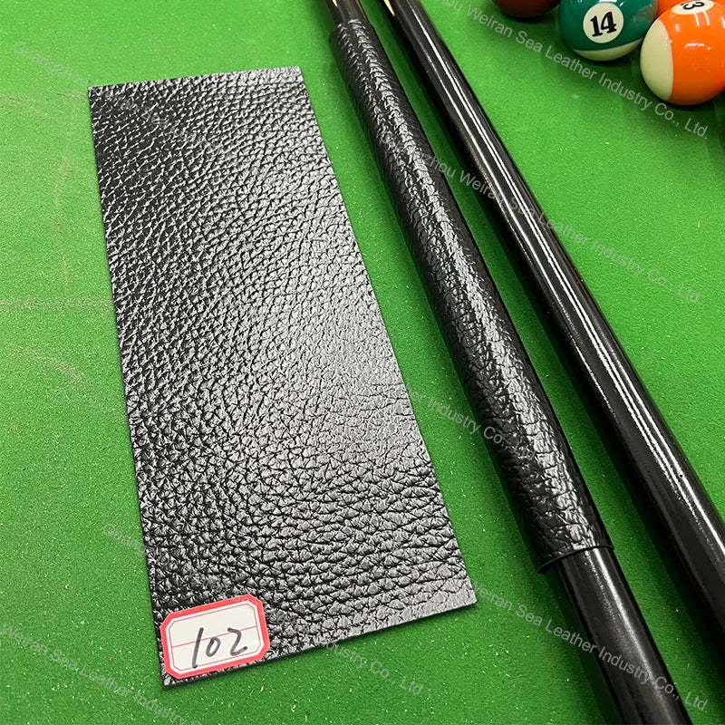 Genuine Cow Skin Pool Billiards Cue Grips Non-Slip Protective Sleeve Wrap with Different Print Pattern Genuine Leather Club Wrap