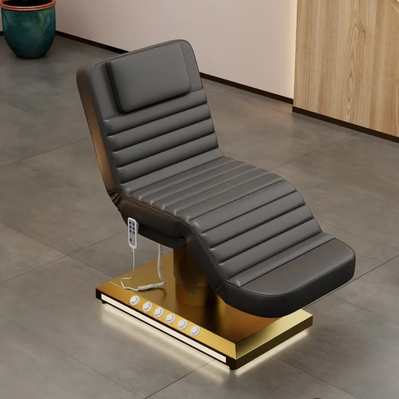 Portable Table De Massage Salon Electric Massage Table Beauty Bed Salon Facial Head Spa Bed Treatment Lashes Bed for Salon