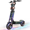 US EU Stock Scooter for Adults 5000W72V Dual Motor Removable Battery 13"Off-Road Tires 65 Mile Range Folding A7max Monopattino E